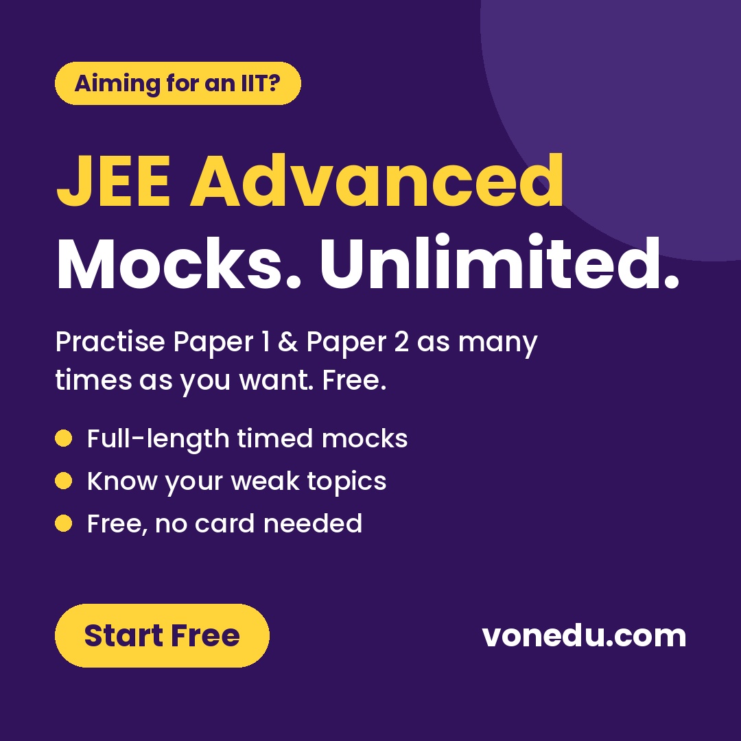 JEE Advance Mock Test 