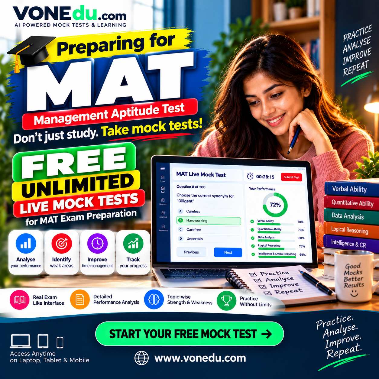 MAT -FREE MOCK TEST