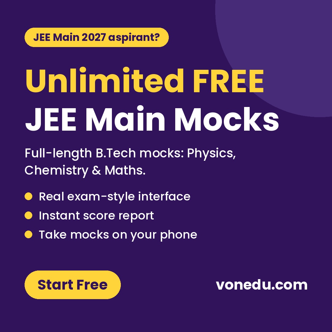 JEE  Mains mock test